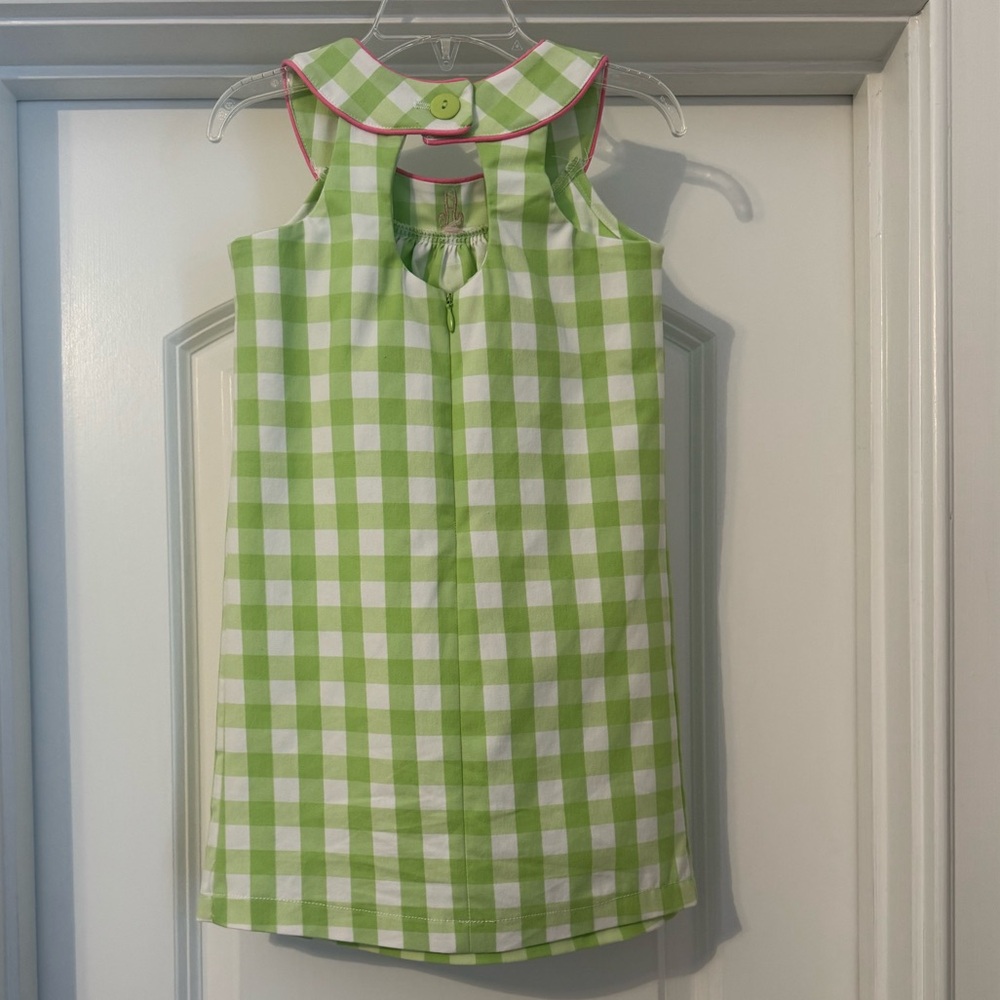 Check Dress Size 4 Monogram A Patsy Aiken - Picture 3 of 5